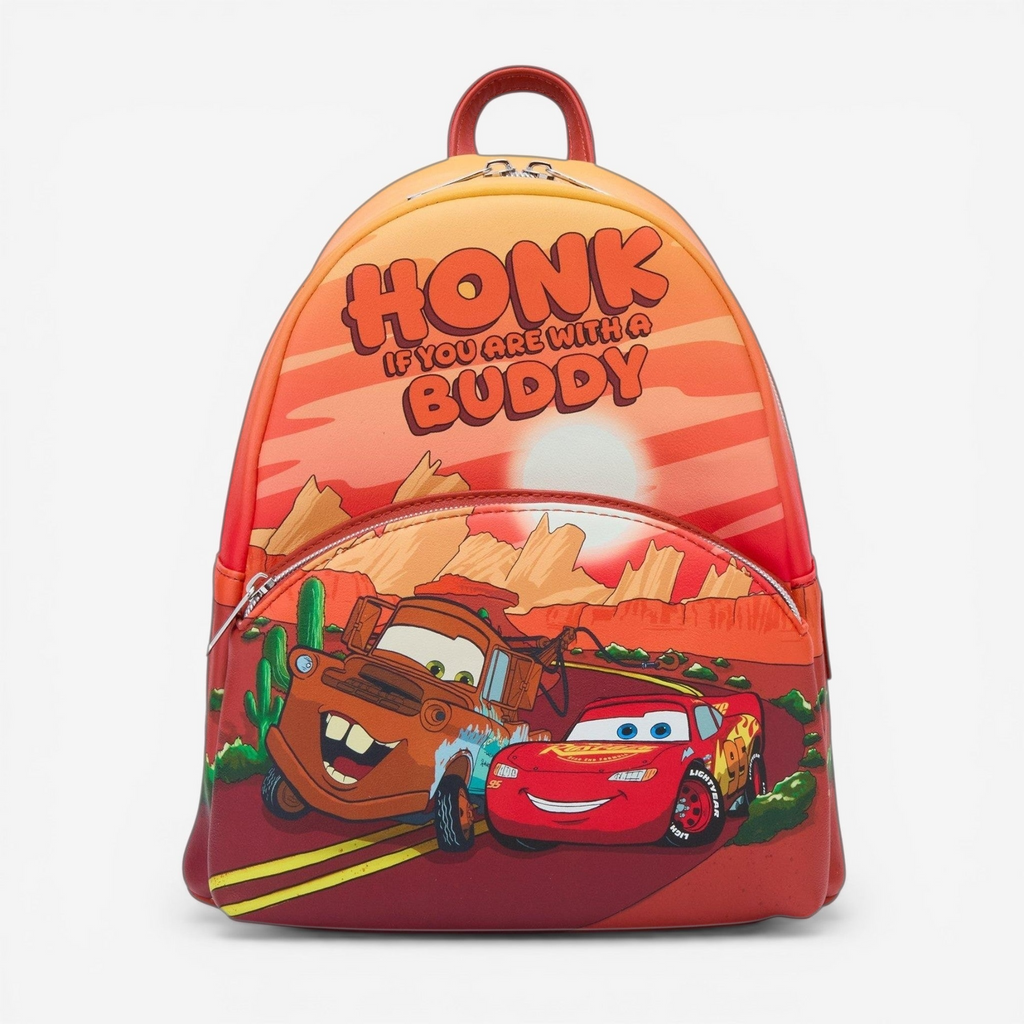 Loungefly Cars Mini-Rucksack – Lightning McQueen & Hook – US-Import