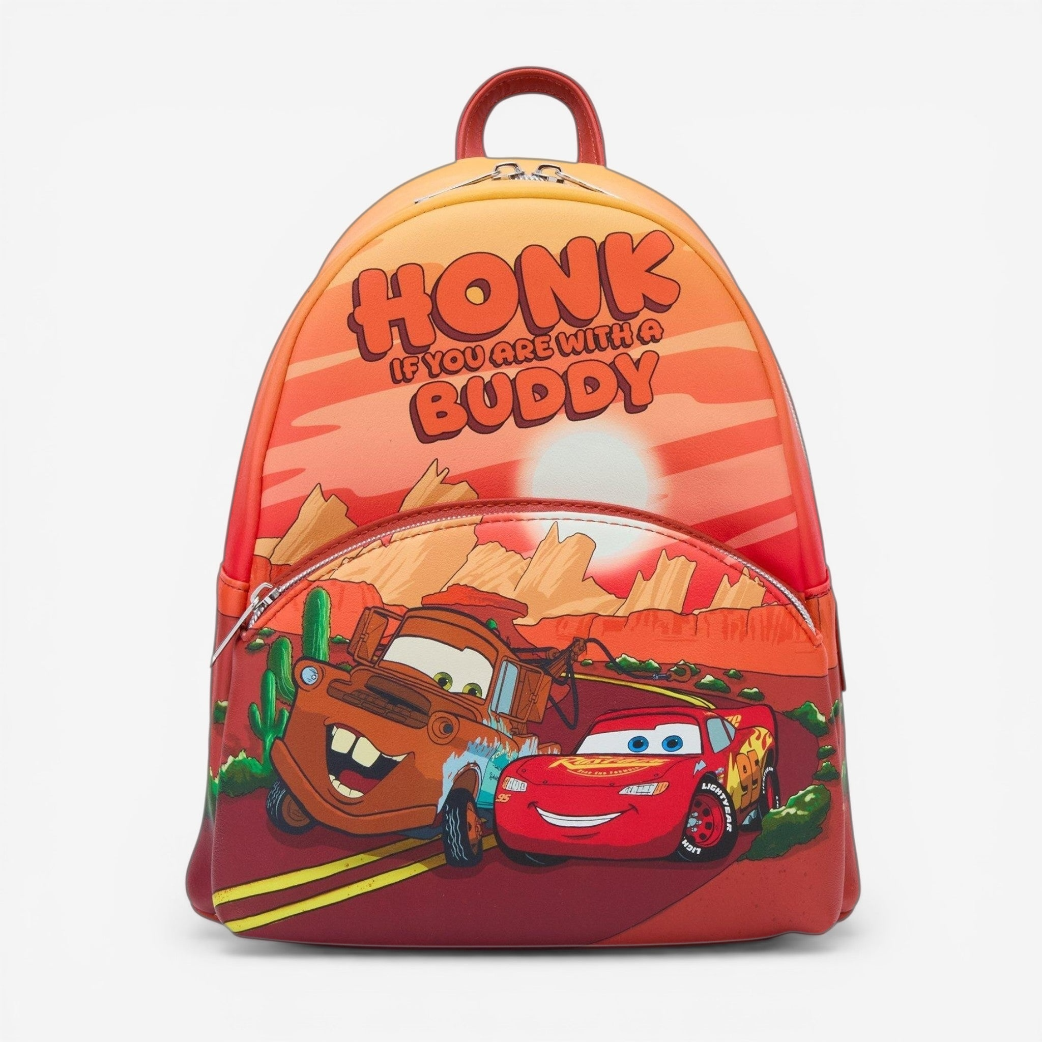 Loungefly Cars Mini-Rucksack – Lightning McQueen & Hook – US-Import