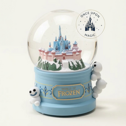 Snowglobe World of Frozen avec château enneigé – Disneyland Paris