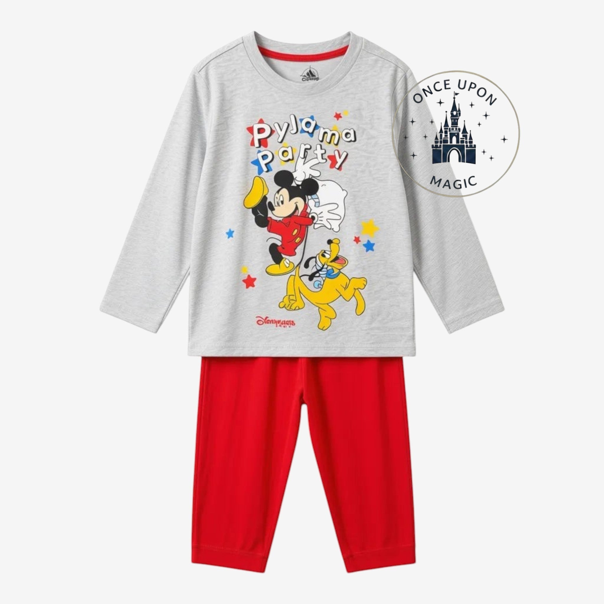 Pyjama Mickey & Pluto „Pyjama Party“ – Kind – Disneyland Paris