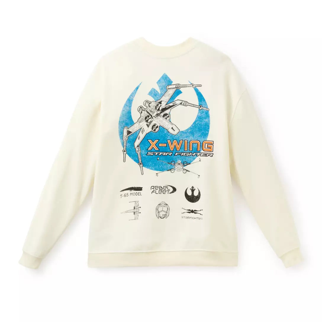 Sweat-shirt X-Wing Star Fighter Star Wars – Disney Officiel Star Traders Disneyland Paris