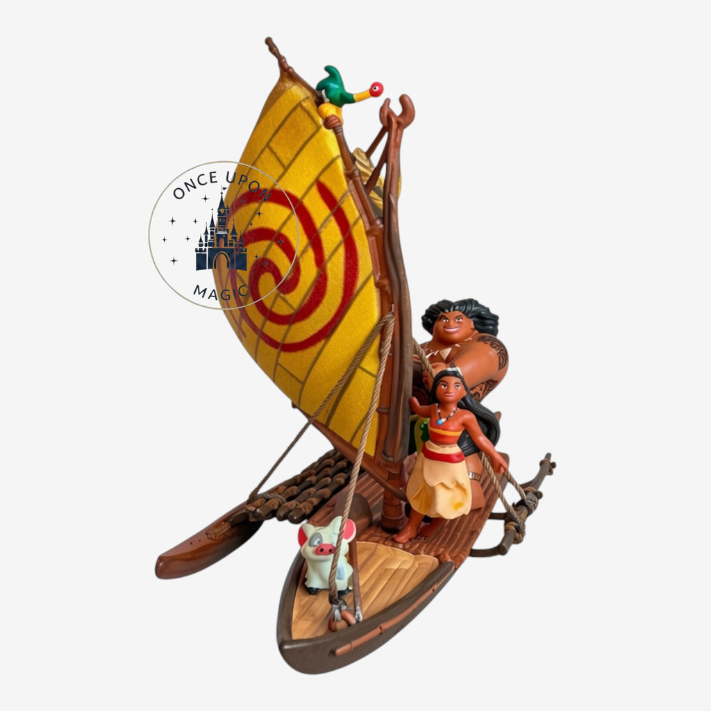 Ornement de Noël Vaiana Disneyland Paris – vue de dos
