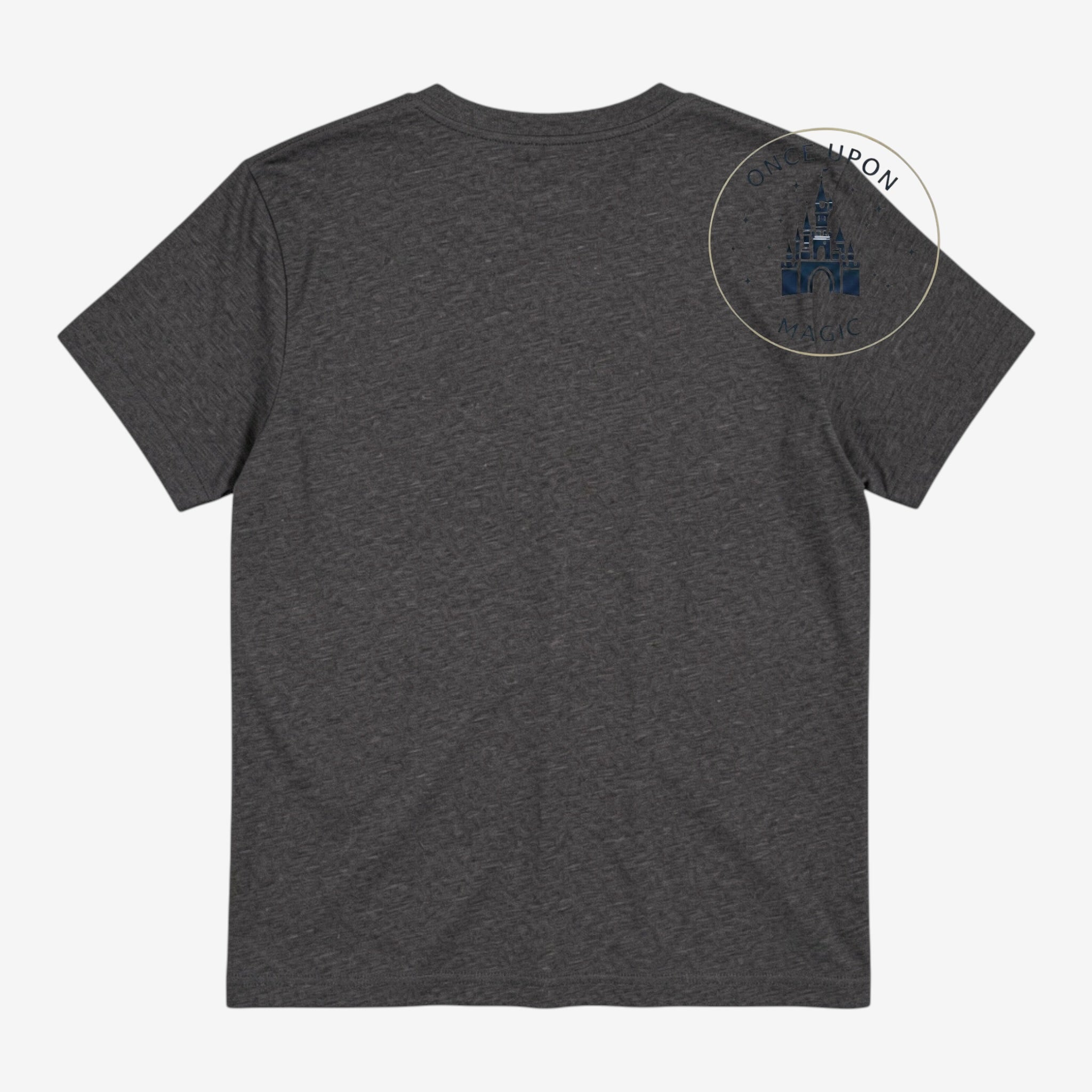 Deuxième vue du t-shirt Donald Duck Mad Genius gris anthracite