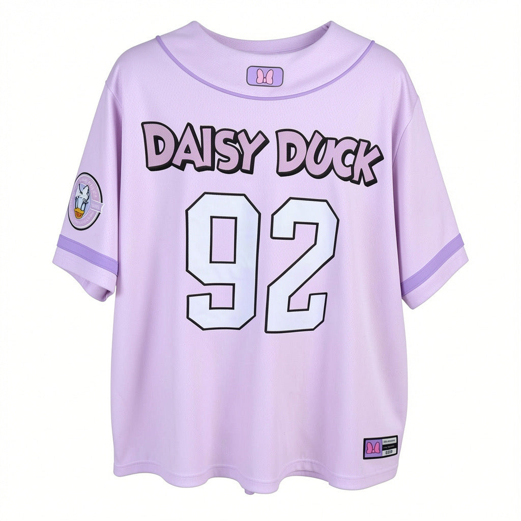 Chemise Jersey Daisy Duck 1992 – détails Disneyland Paris
