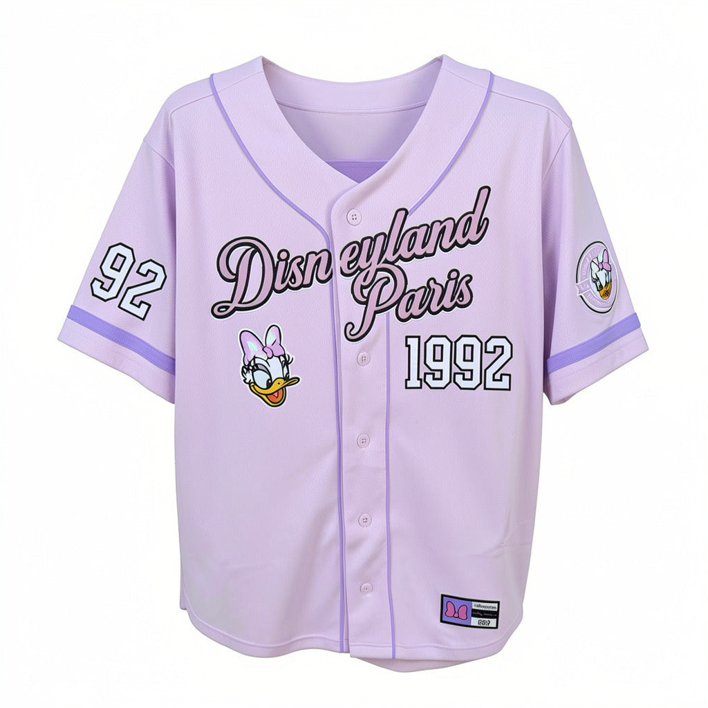 Chemise Jersey Daisy Duck 1992 rose et lilas – Disneyland Paris