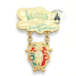 Pin's Collector Walt's – vue rapprochée Disneyland Paris