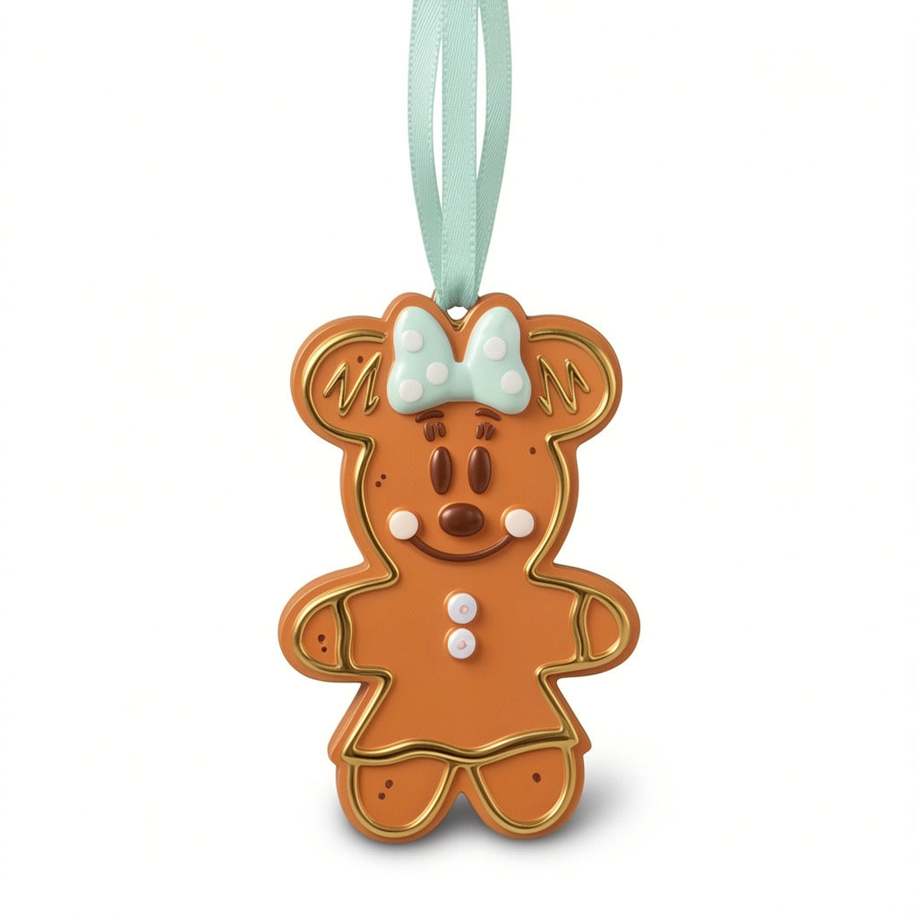 Ornement de Noël biscuit Minnie – Disneyland Paris
