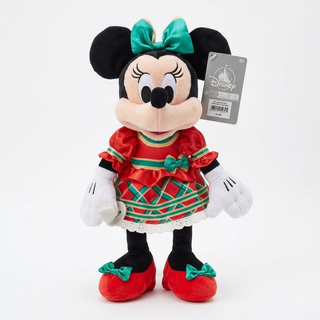 Minnie Christmas plush