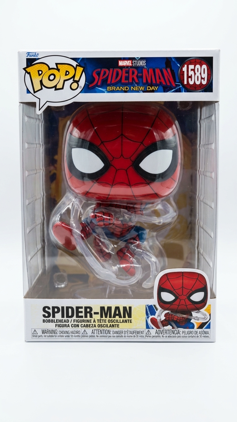 Funko Pop! Jumbo Spider-Man Brand New Day #1589 – Disneyland Paris