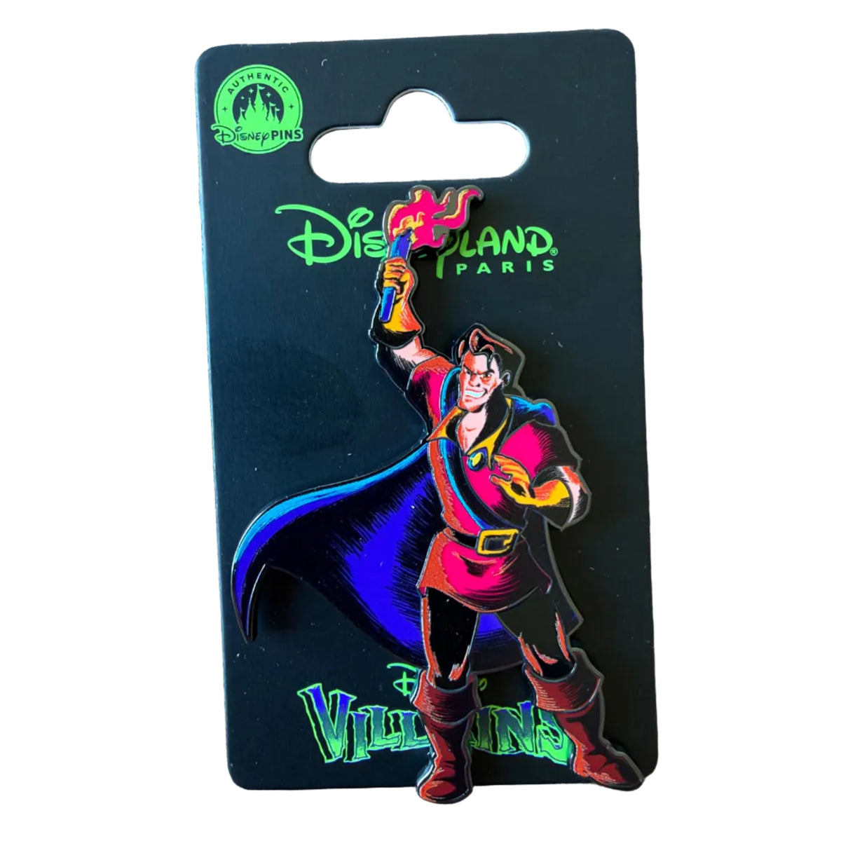 Pin Disney Villains Gaston Open Edition – Disneyland Paris
