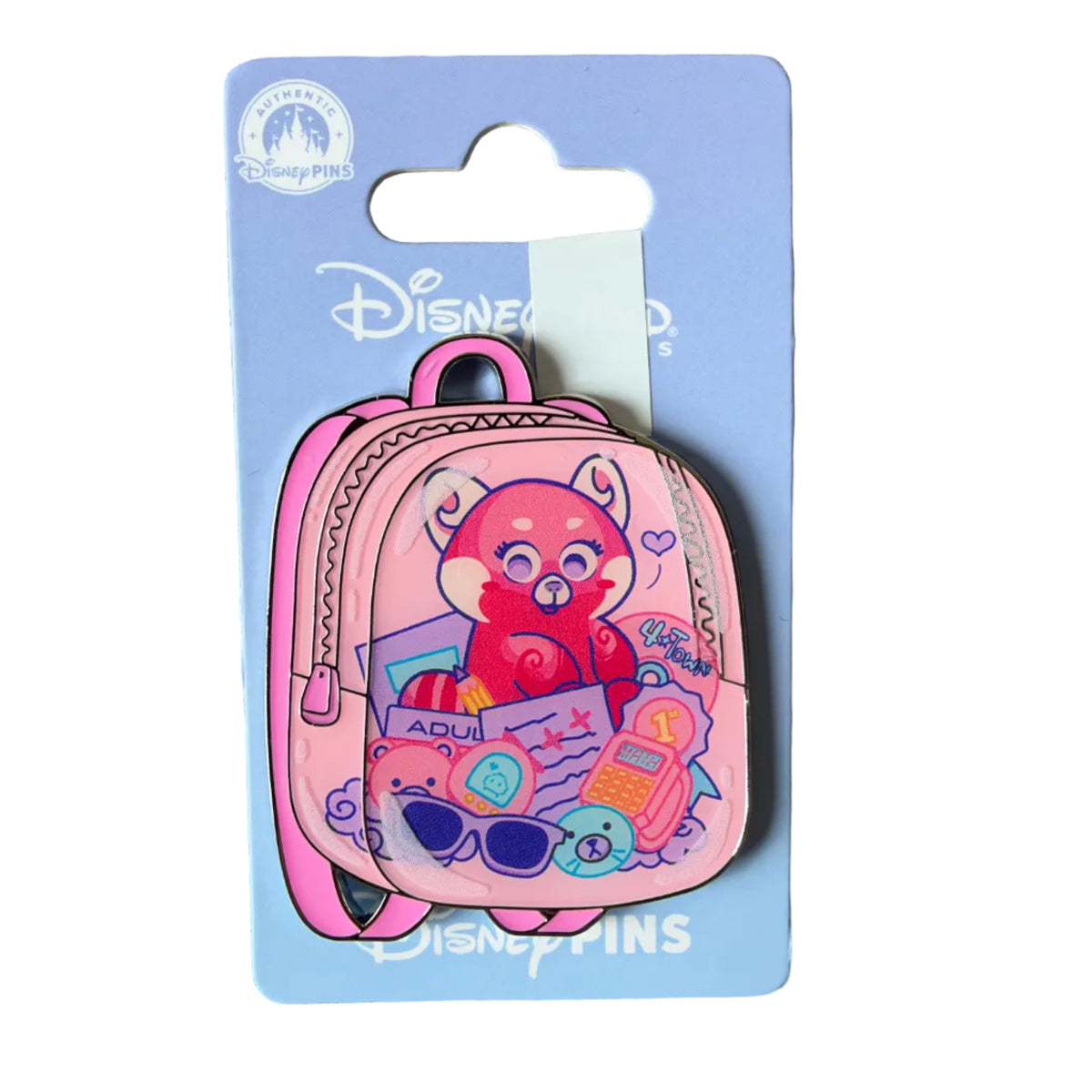 Pin Starter Pack Mei Alerte Rouge, sac à dos rose – Disneyland Paris