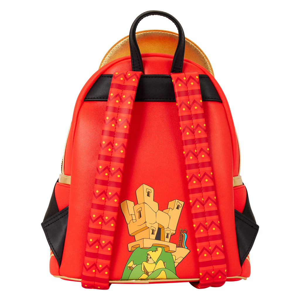 Mini sac à dos Loungefly Kuzco Cosplay – vue arrière