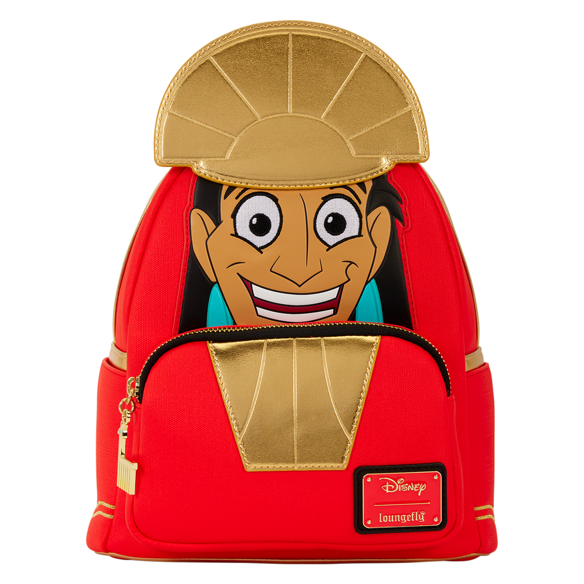 Mini sac à dos Loungefly Kuzco Cosplay – vue de face