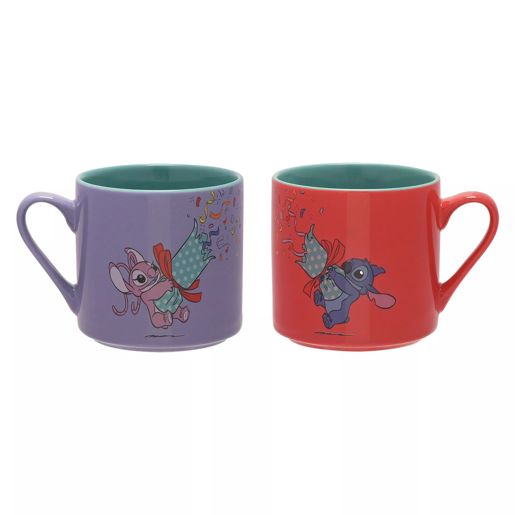 Coffret Disney de 2 mugs Stitch et Angel Merry Everything – Widdop