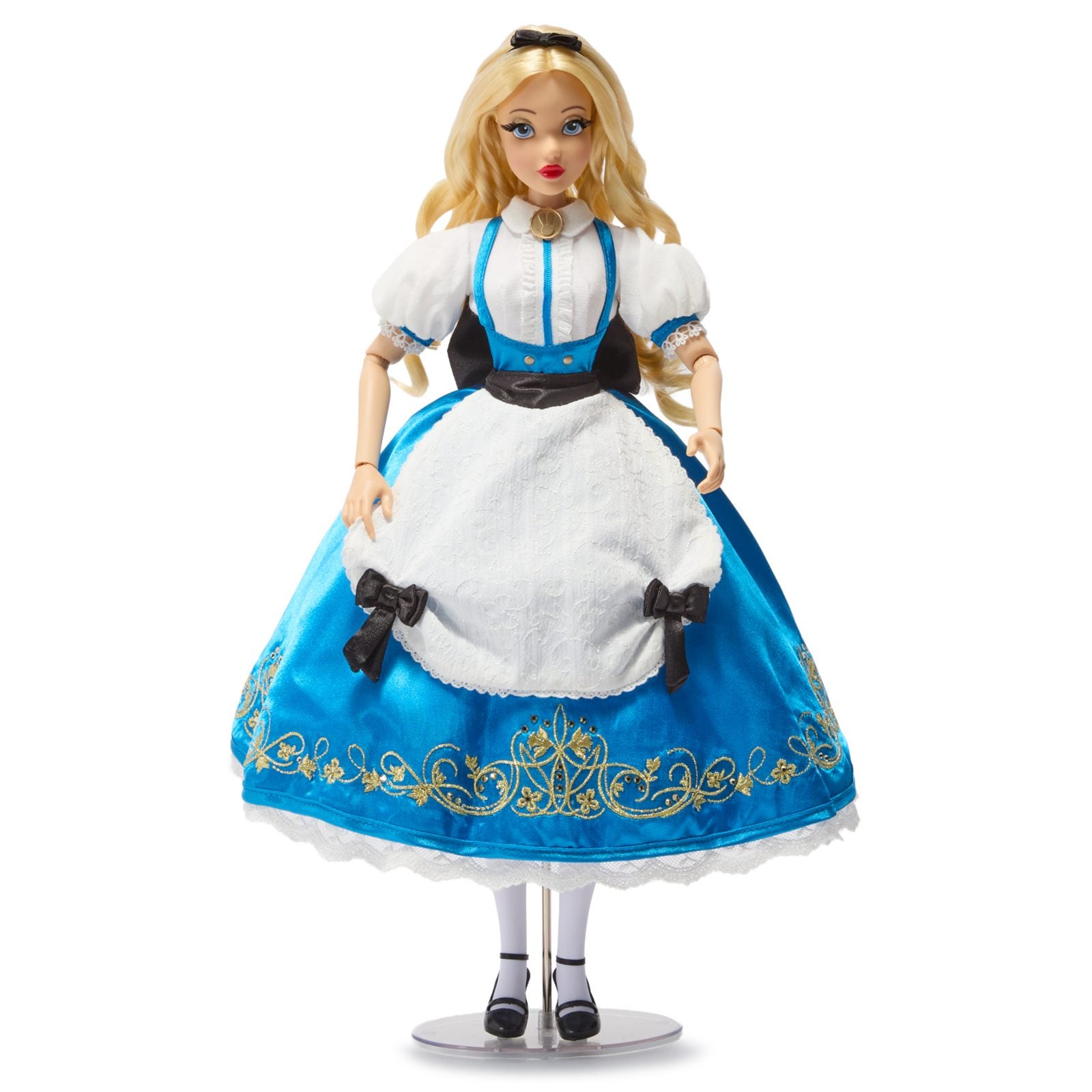 Poupée Alice édition limitée 75e anniversaire avec son présentoir
