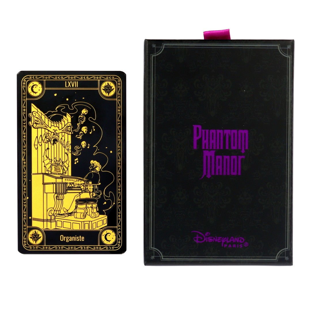 Carte de Tarot Arribas Organiste – carte avec sa boîte Phantom Manor