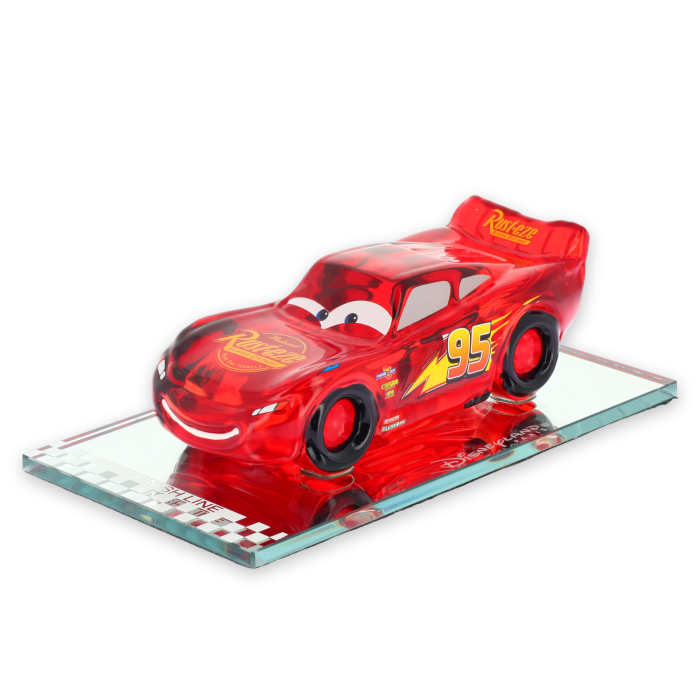 Figurine Arribas mcqueen – vue 2, photo officielle Arribas France / Disney, référence uniquement, droits à vérifier avant publication