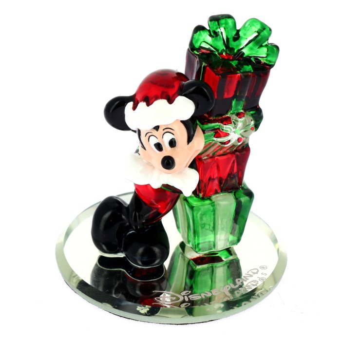 Figurine Arribas mickey-noel – vue 2, photo officielle Arribas France / Disney, référence uniquement, droits à vérifier avant publication
