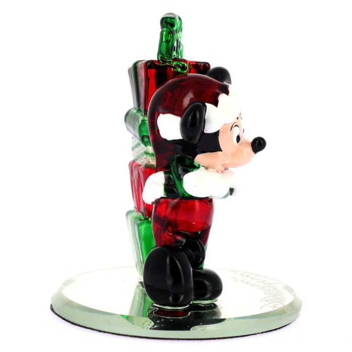 Figurine Arribas mickey-noel – vue 3, photo officielle Arribas France / Disney, référence uniquement, droits à vérifier avant publication