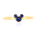 Bague Mickey Cristal Bleu – Mickey Mouse
