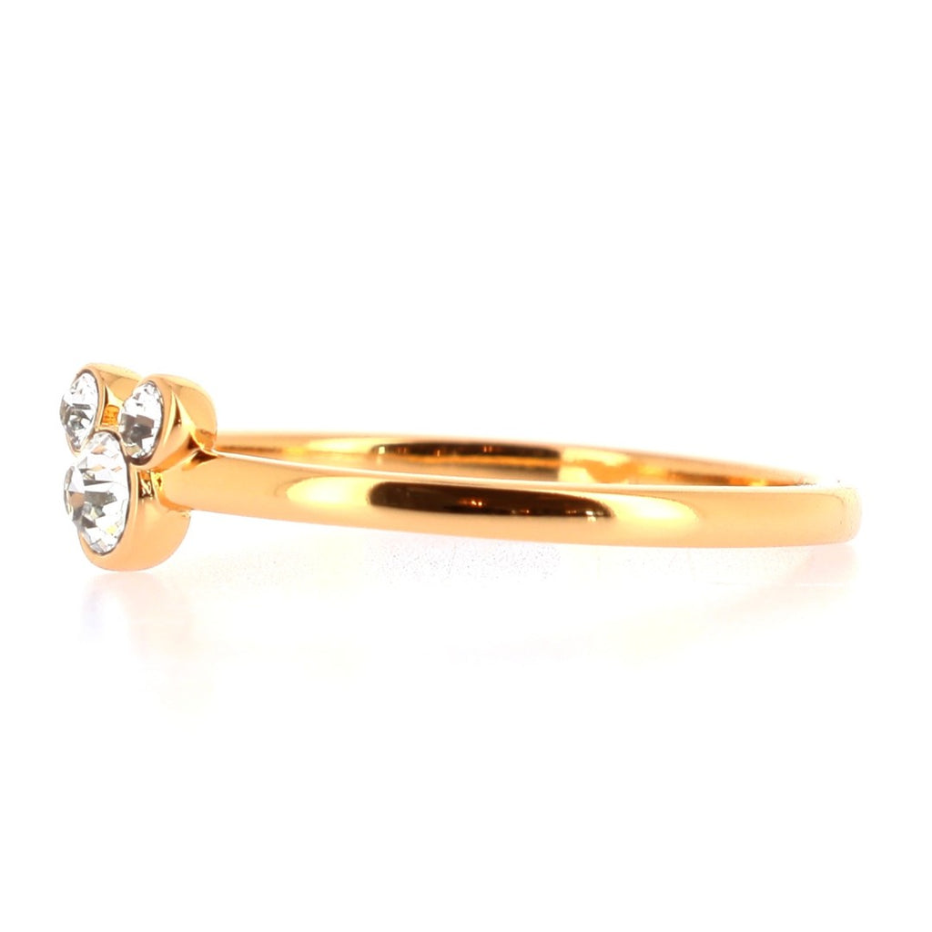Bague Mickey Cristal Clair — vue 3