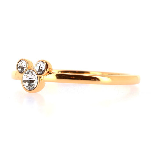 Bague Mickey Cristal Clair — vue 2