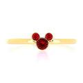 Bague Mickey Cristal Rouge – Mickey Mouse