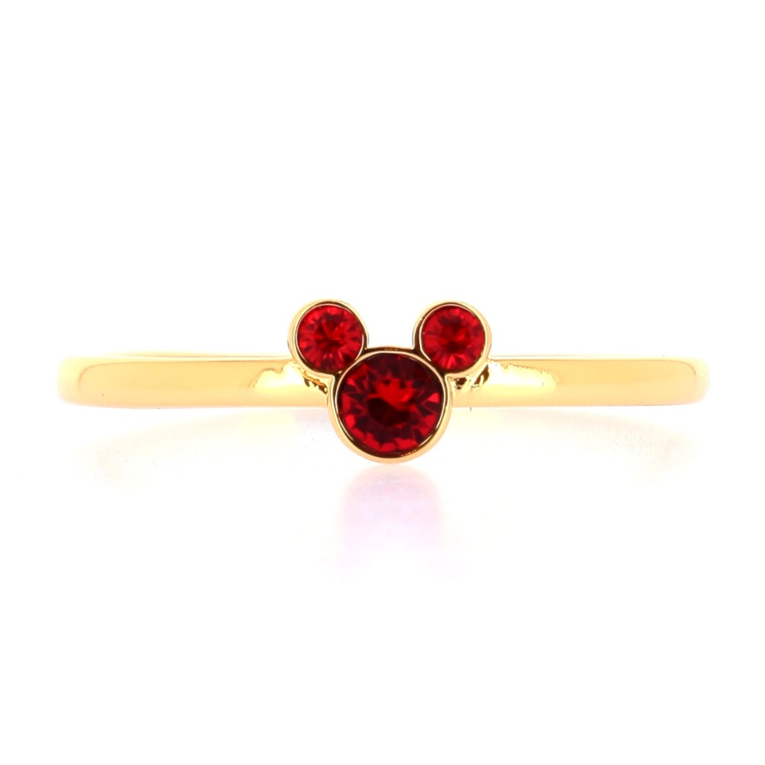 Bague Mickey Cristal Rouge – Mickey Mouse