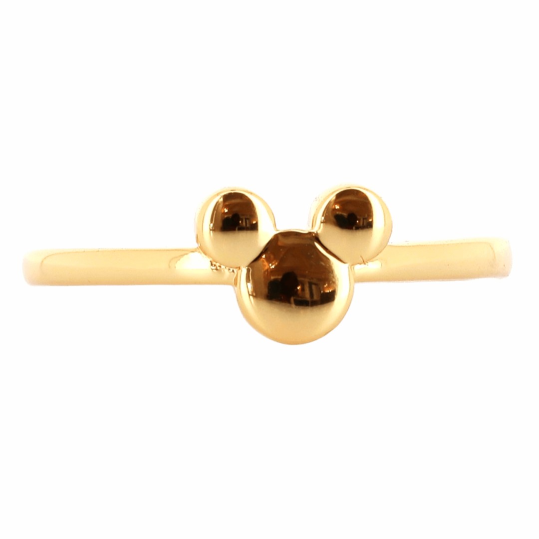 Bague Mickey Dorée – Mickey Mouse