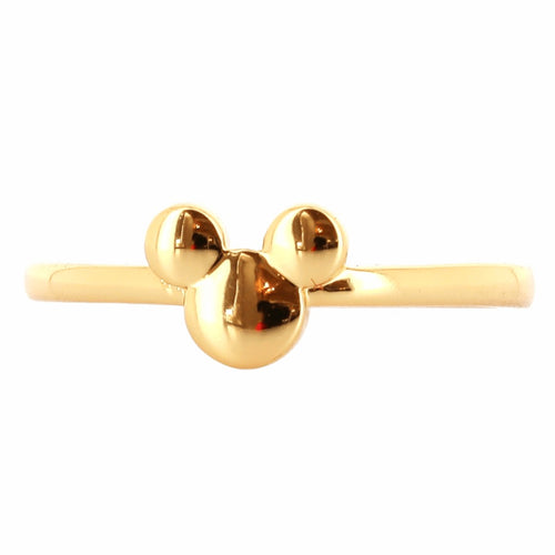 Bague Mickey Dorée — vue 2