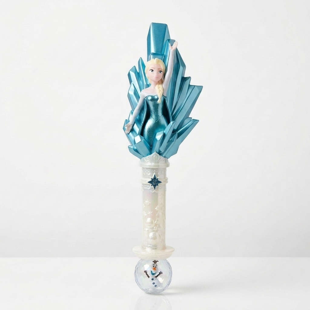 Baguette à bulles Elsa – La Reine des Neiges Disneyland Paris, photo studio