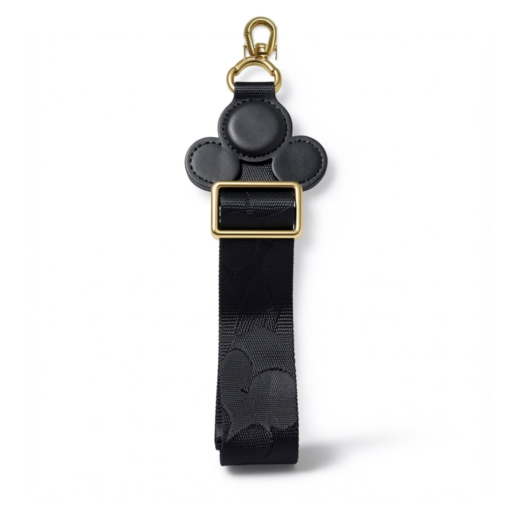Bandoulière Mickey Mouse noire – collection Once Upon a Bag, photo studio