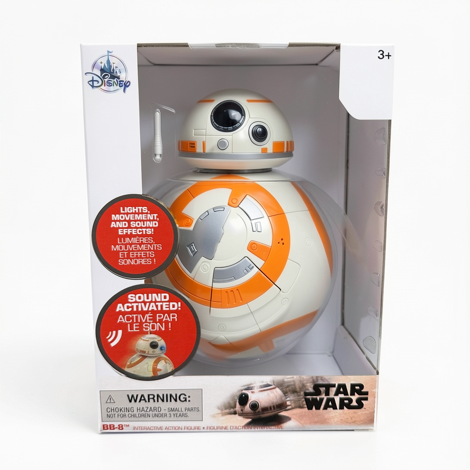 Jouet Star Wars BB8 – Disneyland Paris — vue studio