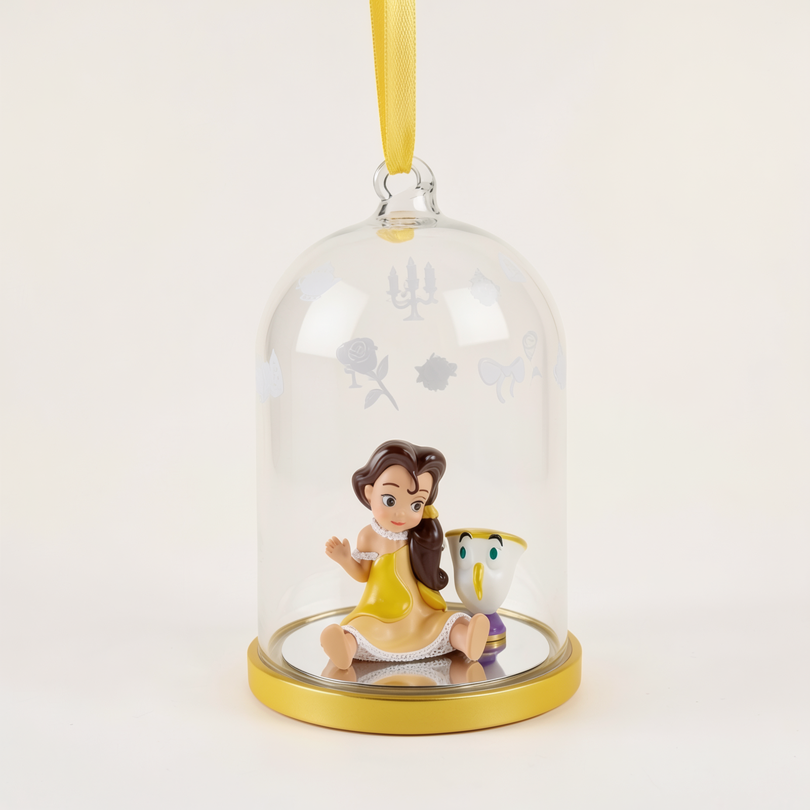 Ornement de Noël Belle Animator et Zip – Disneyland Paris – photo studio