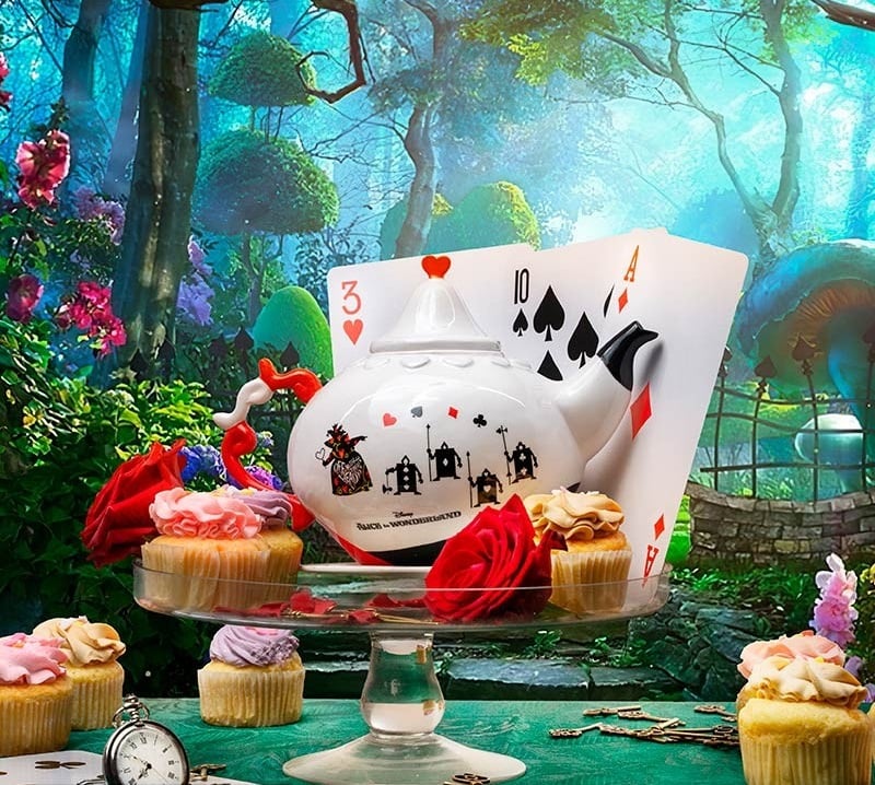 Théière Reine de Cœur – Alice au Pays des Merveilles