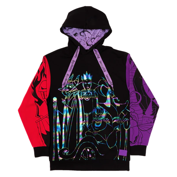 Sweat à capuche Loungefly Disney Villains – taille S