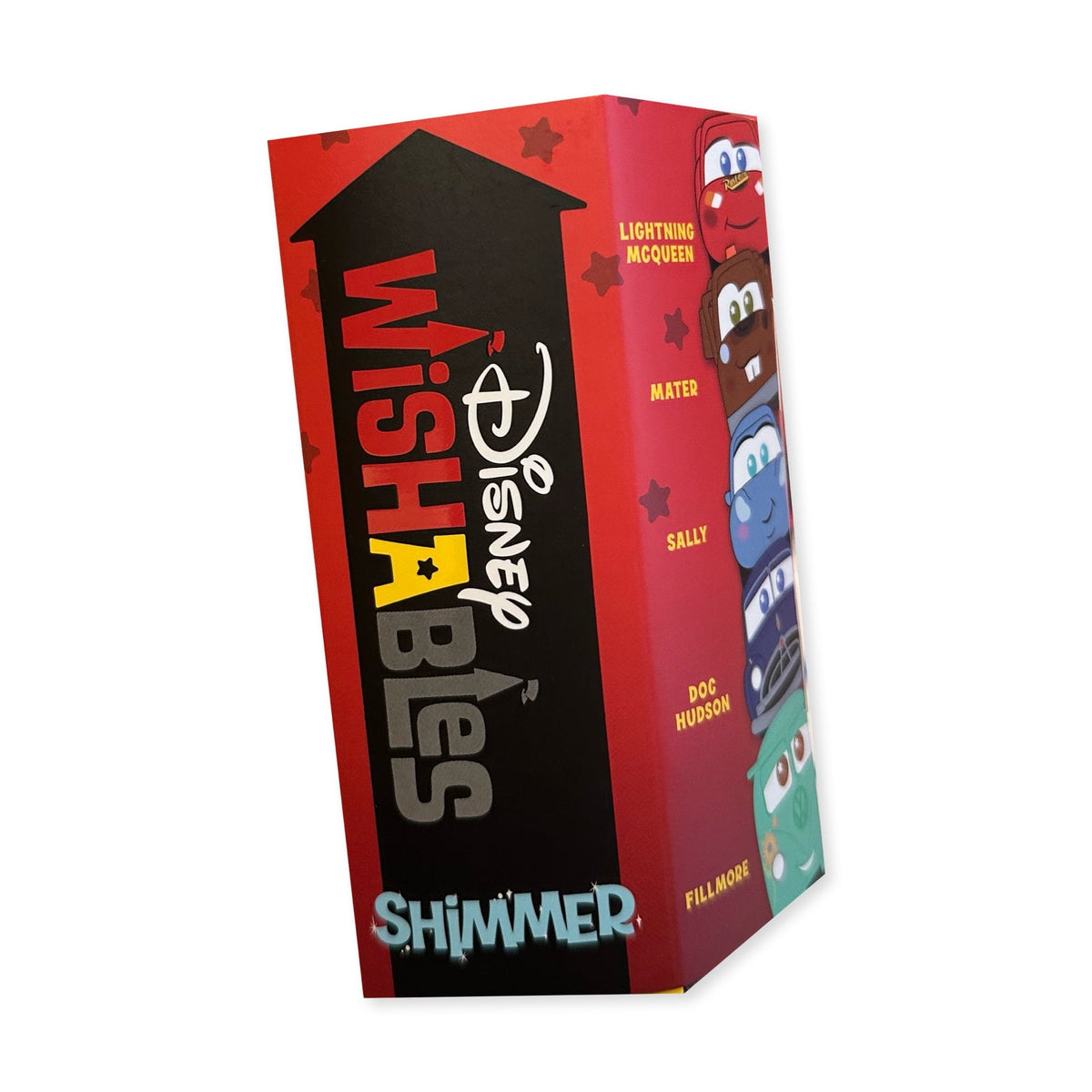 Boîte mystère Disney Wishables Shimmer Cars – packaging