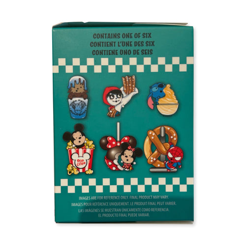 Boîte mystère Disney Parks Food – six modèles possibles, dos