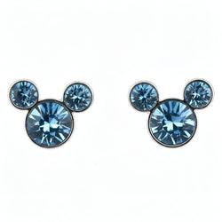Boucles d’Oreilles Icône Mickey Aquamarine – Mickey Mouse