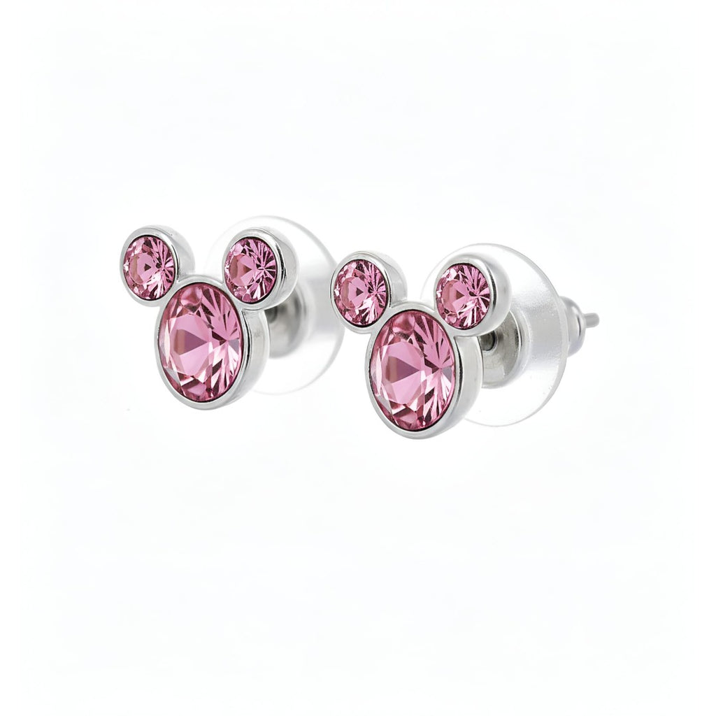Boucles d’Oreilles Icône Mickey Rose — vue 2