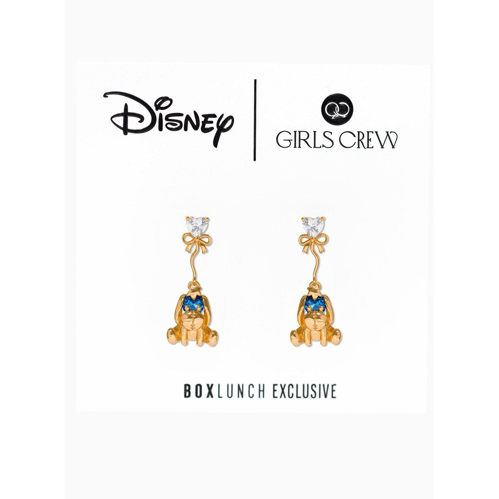 Boucles d'oreilles Bourriquet Disney avec cœurs - vue de face
