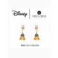 Boucles d'oreilles Bourriquet Disney avec cœurs - vue de face