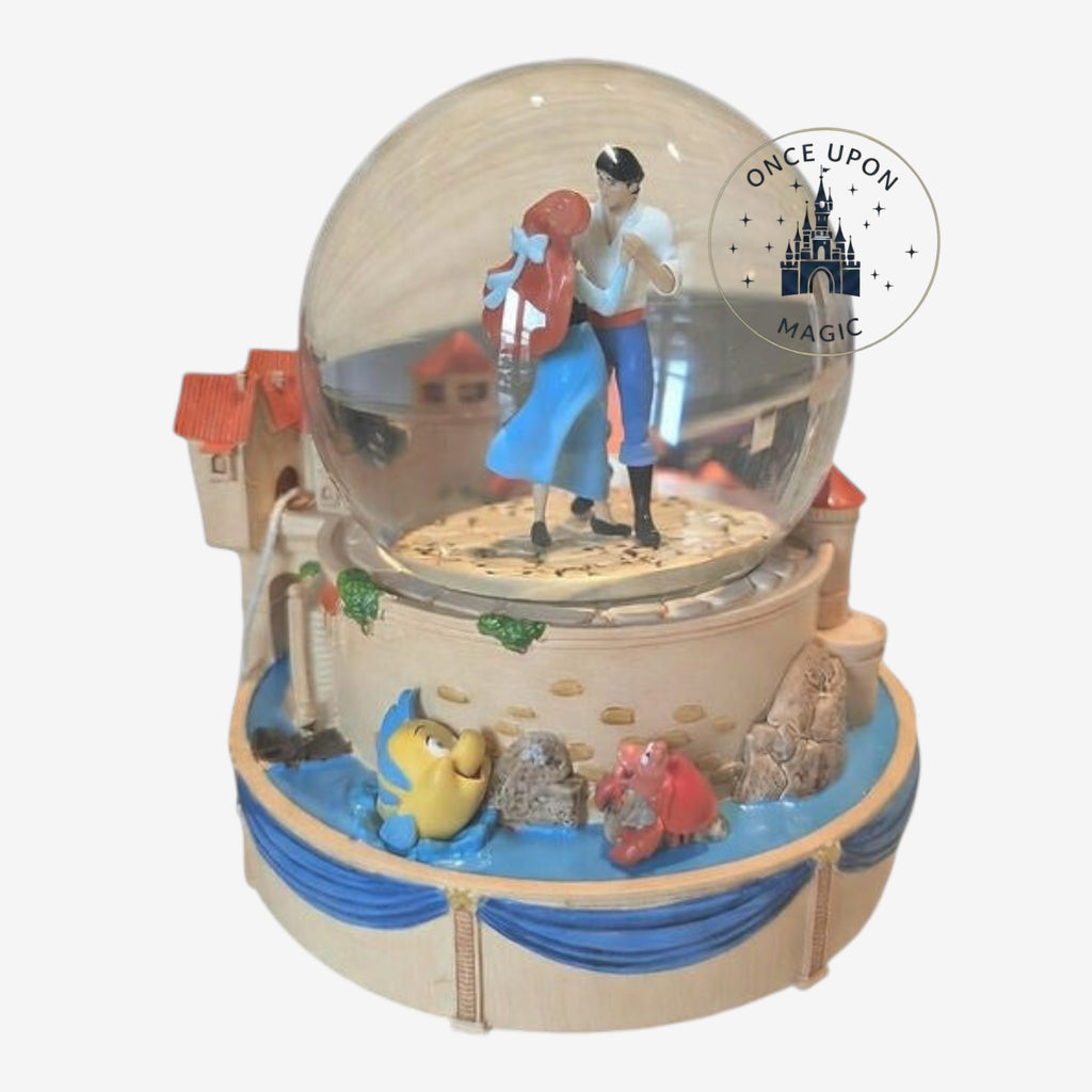 Boule à neige La Petite Sirène Disney Import US Ariel et Eric