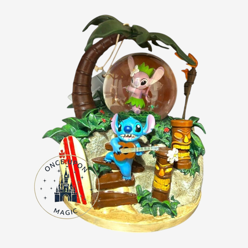 Boule à neige Lilo et Stitch Disney Import US décor hawaïen