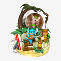 Boule à neige Lilo et Stitch Disney Import US décor hawaïen