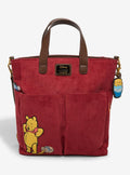 Sac cabas Loungefly Winnie l’Ourson en velours côtelé — vue complémentaire 2, BoxLunch 35826157