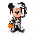 Bucket Halloween Mickey Mouse en costume de squelette avec masque et citrouille – Disneyland Paris