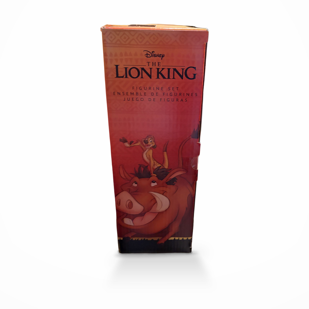 Disney-Figurenset Der König der Löwen, Timon-und-Pumbaa-Seite vor weißem Hintergrund