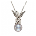 Collier Fée Perle – Clochette et Peter Pan