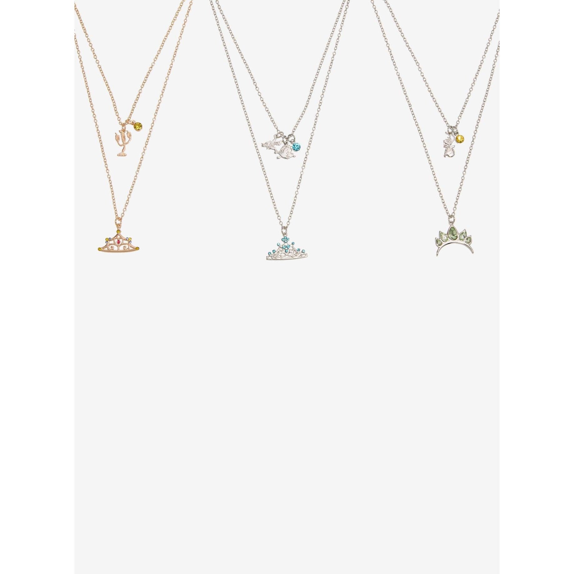 Coffret mystère de deux colliers Princesses Disney - emballage